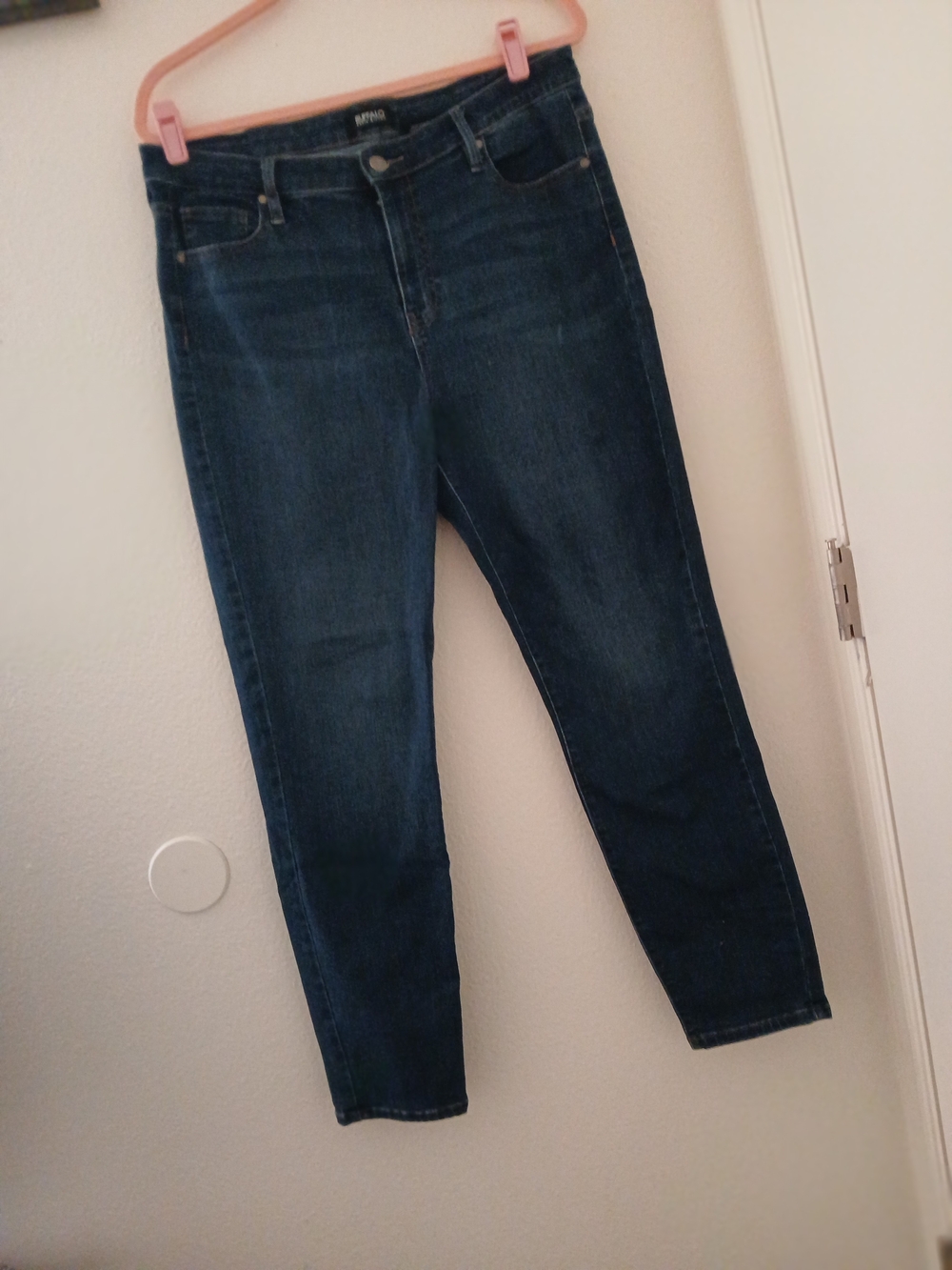 & Other Stories Dark Blue Skinny Jeans